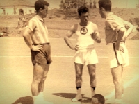 Archivo del Teniente CL Manuel Aguilar Belmonte.  Ejerciendo de árbitro.