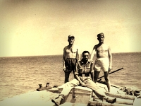 Archivo del Teniente CL Manuel Aguilar Belmonte.  Aguilar, Izquierdo y Alejandro.