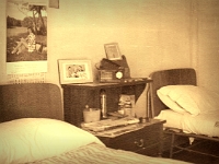 Archivo del Teniente CL Manuel Aguilar Belmonte.  Dormitorio en el cuartel de Smara.